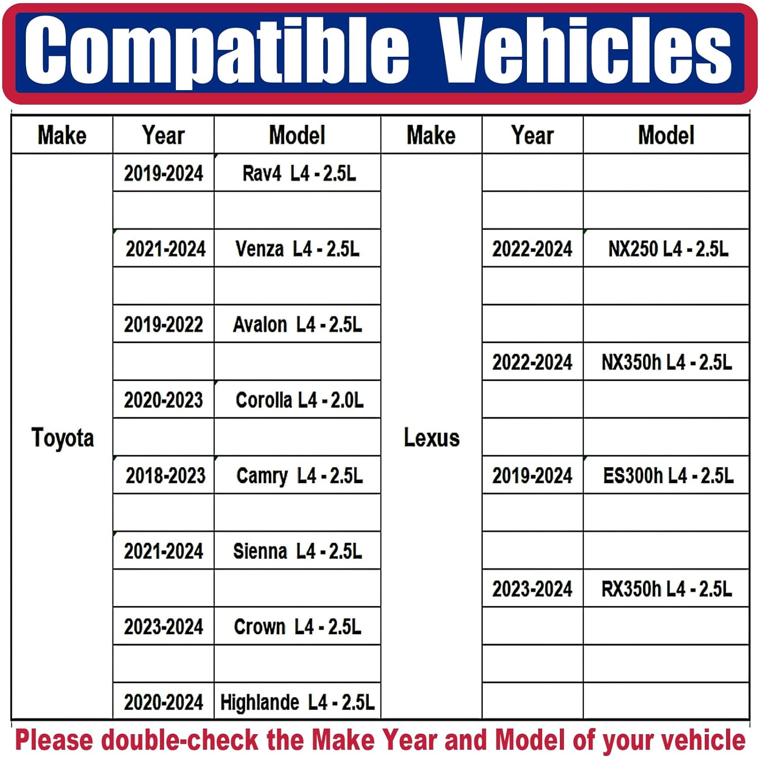 234-9304 Oxygen O2 Sensor Downstream Compatible with Lexus ES300h 2.5L 2019-2020, Toyota Camry 2.5L 2018 2019 2020, Avalon 2.5L 2019 2020 2021 Replaces 89467-33210