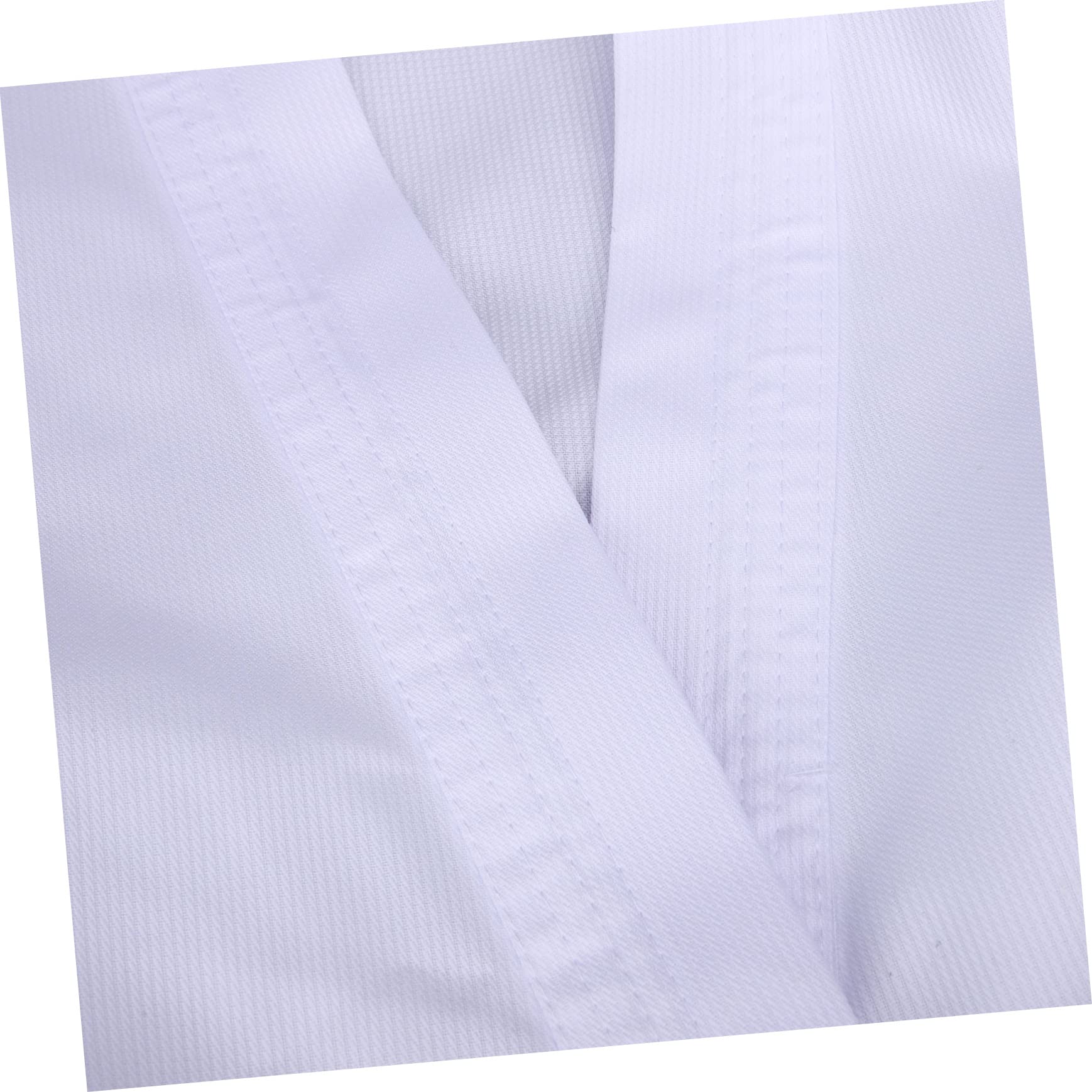 PACKOVE Uniforme di Karate Cinghie Ansimare Costume Sportivo Costume da Karatè Pastiglie Costume da Body Tuta da Sudore Cintura Guanti Costume da Fitness Cotone Poliestere Bianca