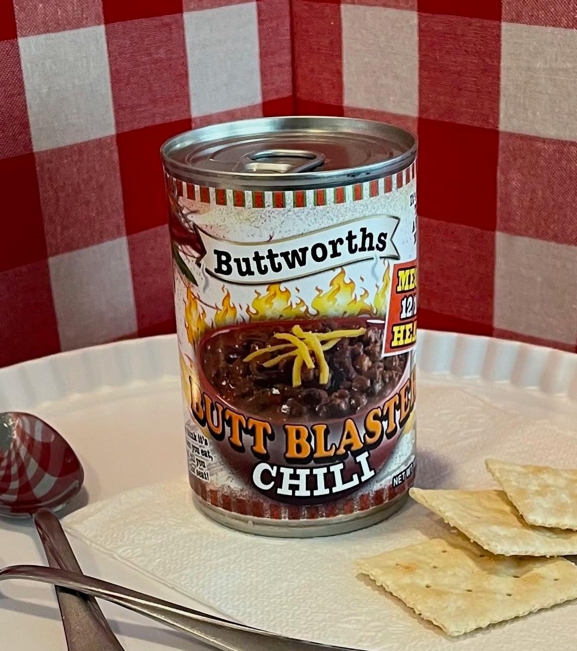 Butt Blaster Wet Fart Chili Gag Soup Can Labels FUNNY Novelty Gift Party