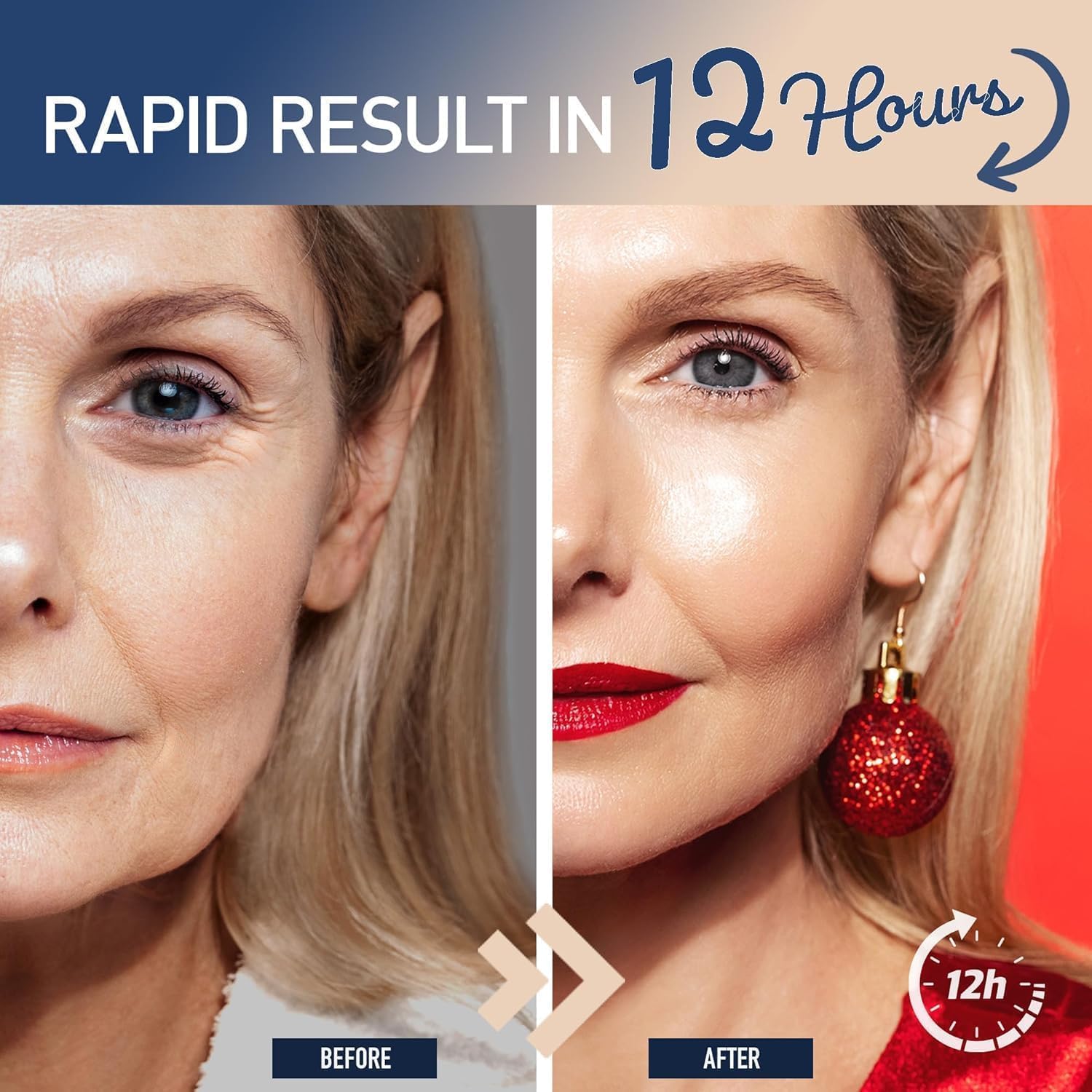 Instant Eye Cream - Rapid Firming & Smoothing Formula for Wrinkle Filler, Puffiness & Under-Eye Bags - Hydrating Tightening Cream for All Skin Types - Image 5