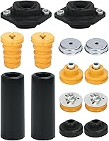 WayJun Rear Shock Mounts Grommets Bump Stops Kit for BMW E82 E88 E90 E92 128i 135i 328i 335i - Durable Suspension Upgrade