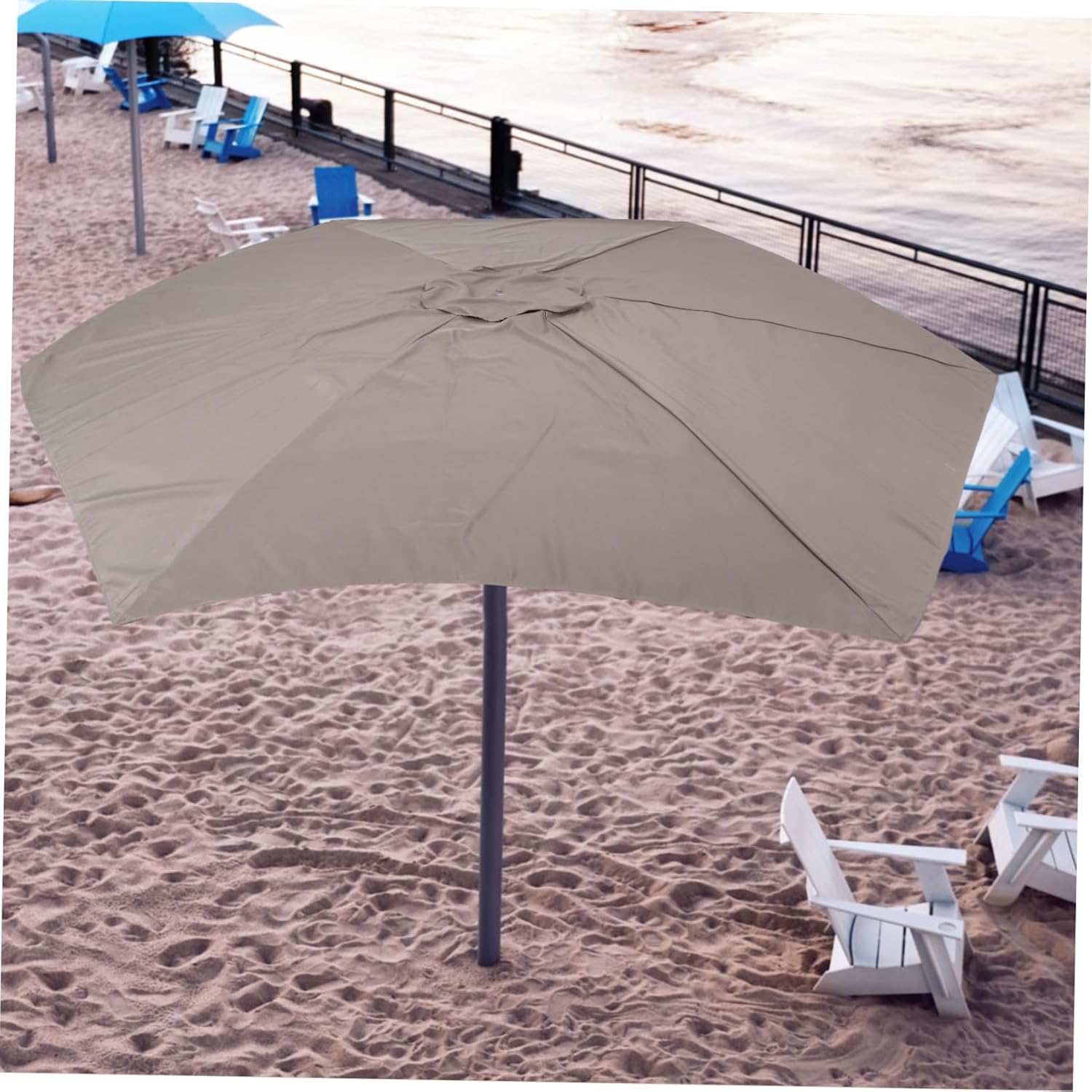 Umbrella Replacement Canopy Rainproof Patio Umbrella Cover Outdoor Canopy