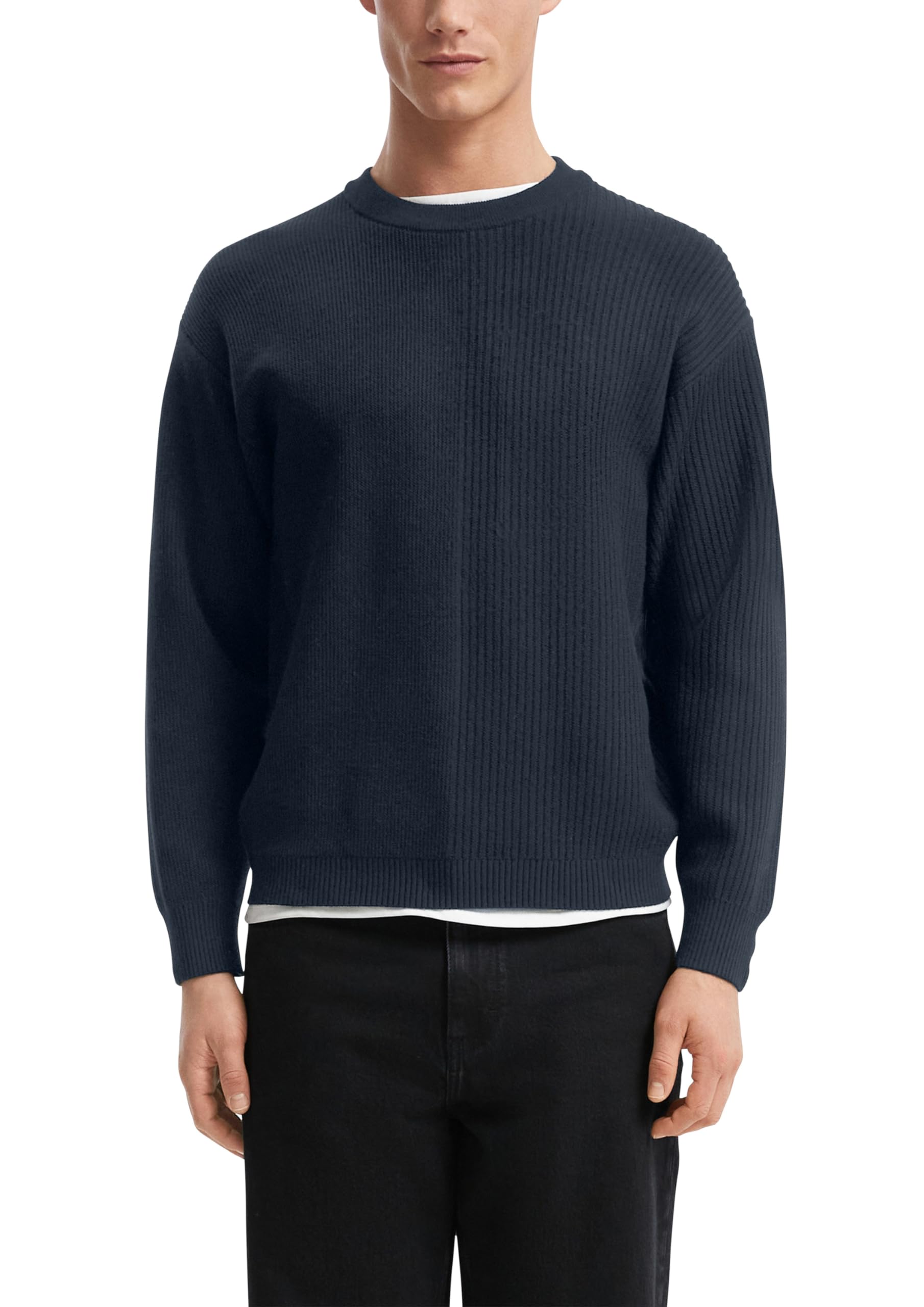 QS Strickpullover mit Layering