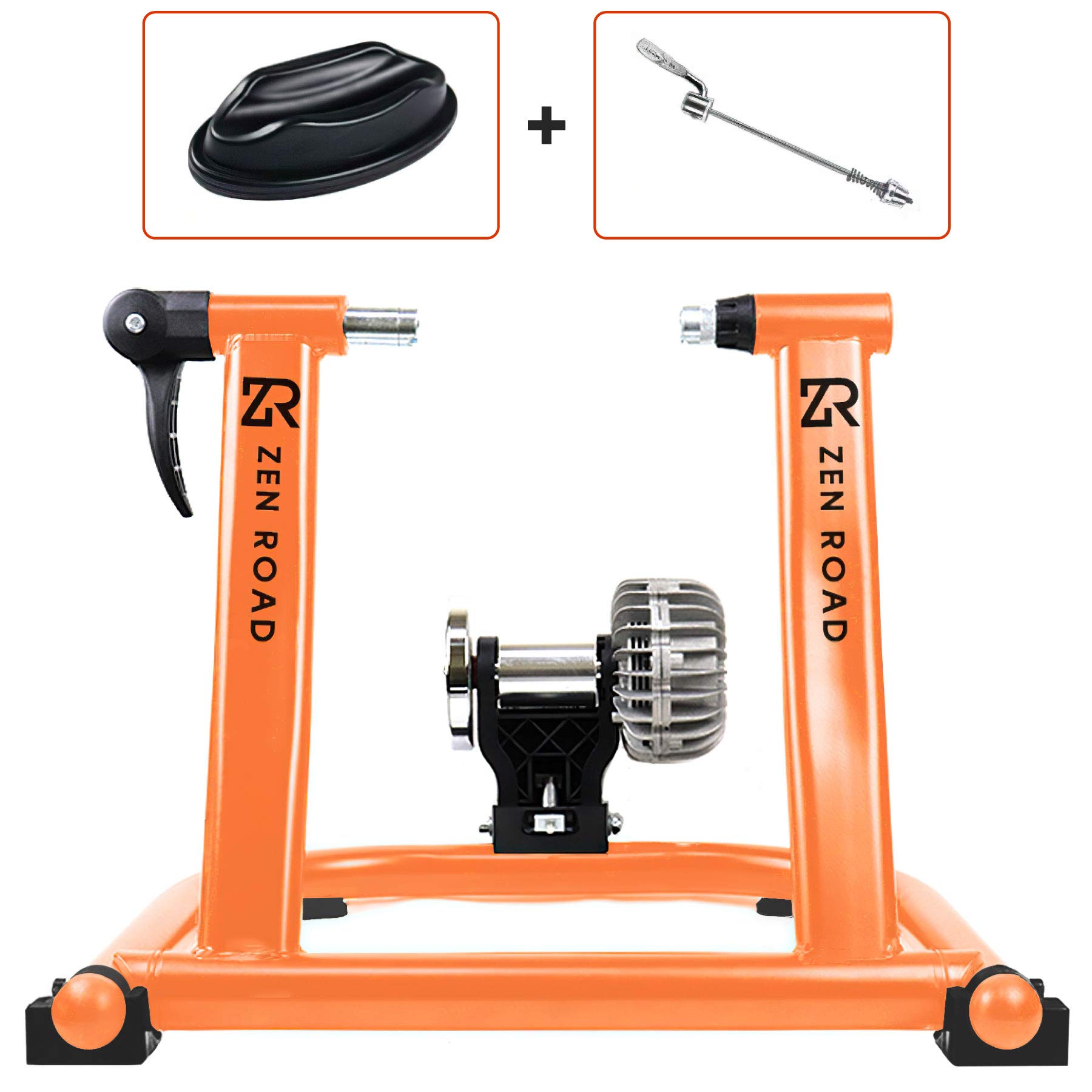 ZenRoad Bike Trainer Stand HeavyDuty Stationary Bike Stand with