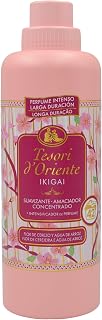 Tesori d'Oriente, Perfumador y Suavizante Líquido Aromático Concentrado Ikigai, Flor de Cerezo y Agua de Arroz con Microcápsulas para una Fragancia Duradera, Facilita el Planchado, 42 Lavados, 760ml