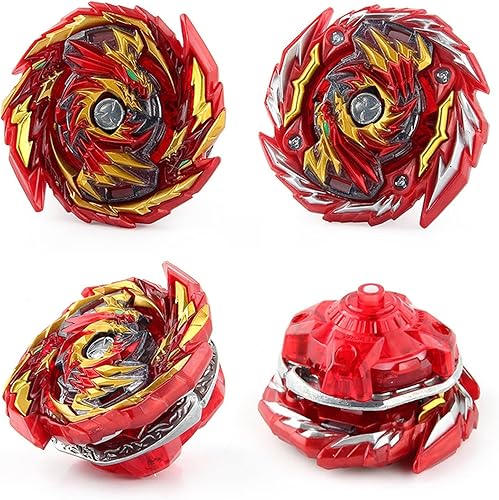 Miniatura 4 de Jokvaex Bey Battling Top Burst Gyro Toy Set, con lanzadores de giroscopio y juego de batalla de combate de mango, regalo para niños y niños, 155