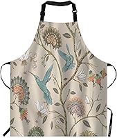 Vista 1 de EKOBLA Delantales Tucán Flores Tropicales Hojas Plantas, Multi-a145