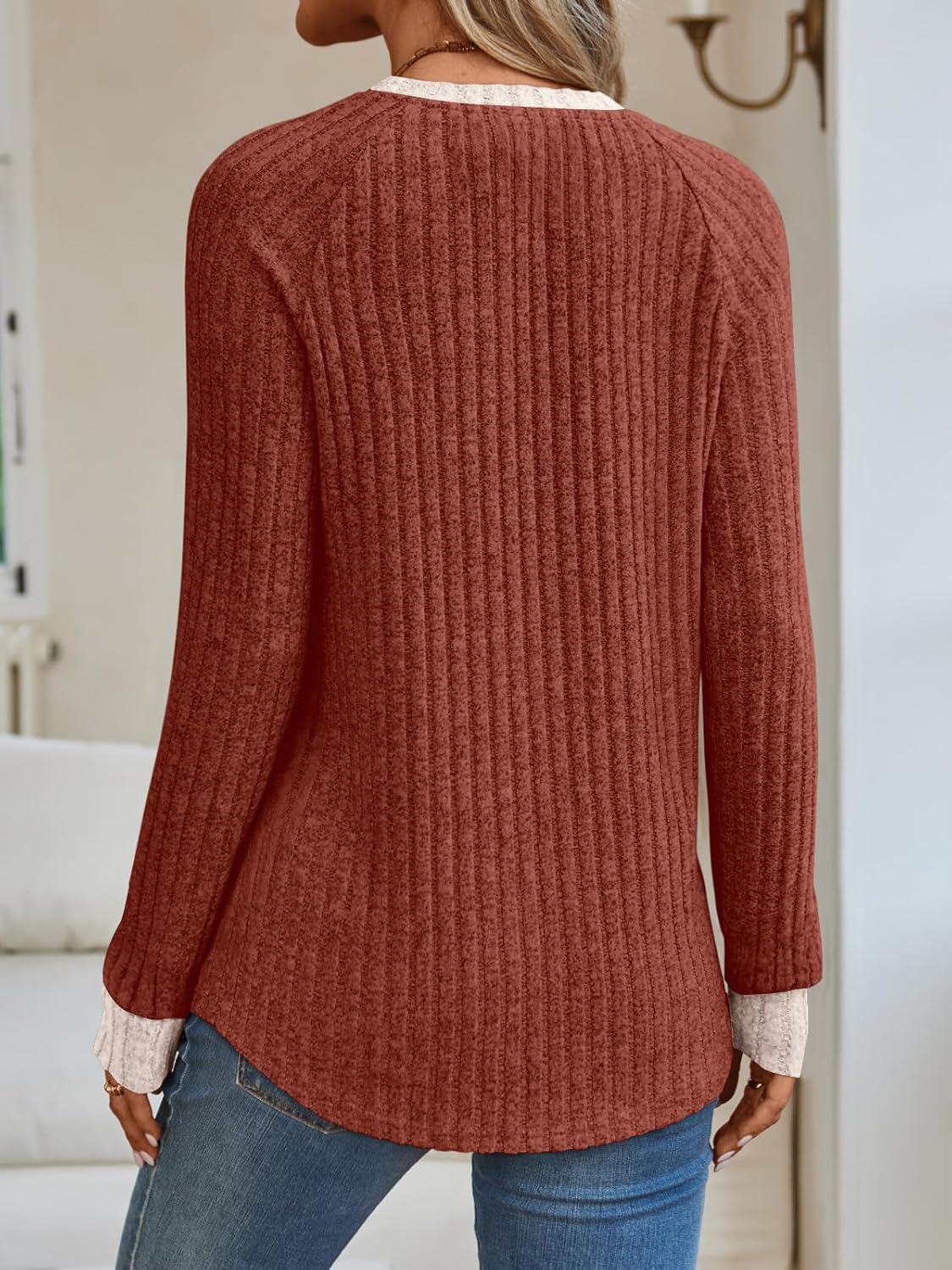 AUTOMET Womens Long Sleeve Shirts Fall Fashion Tops 2026 Blouses Dressy Sweaters Tunic Winter Clothes Casual Outfits - Image 4