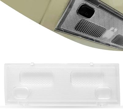 Clear Lens Interior Overhead Console Dome Light - Ceiling Cab Dome Lights Cover, Reading lamp Compatible with 07-13 Cadilac Escalade Avalanche Chevy Silverado GMC Sierra Yukon 15911049