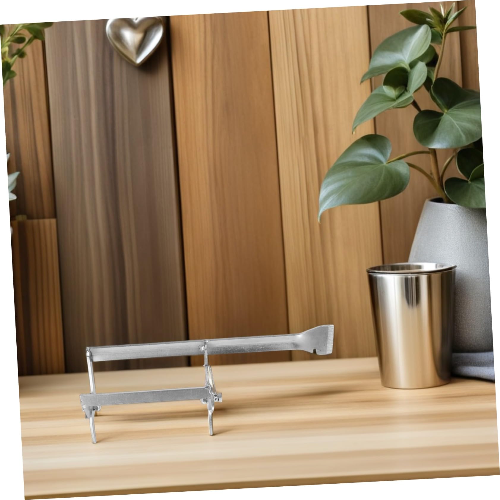 INOOMP 2 Pezzi Pinza Telai con Raschietto Integrata Strumento Ergonomico per Apicoltura Professionale e Hobbistica Pulizia e Facile