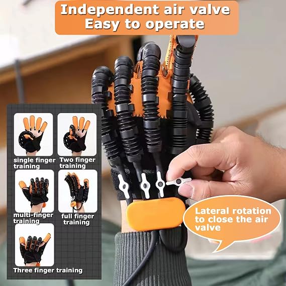 Arthritis Rehab Gloves for Hand Therapy - Stroke Recovery Equipment for Finger Exercise and Neuro Rehabilitation
