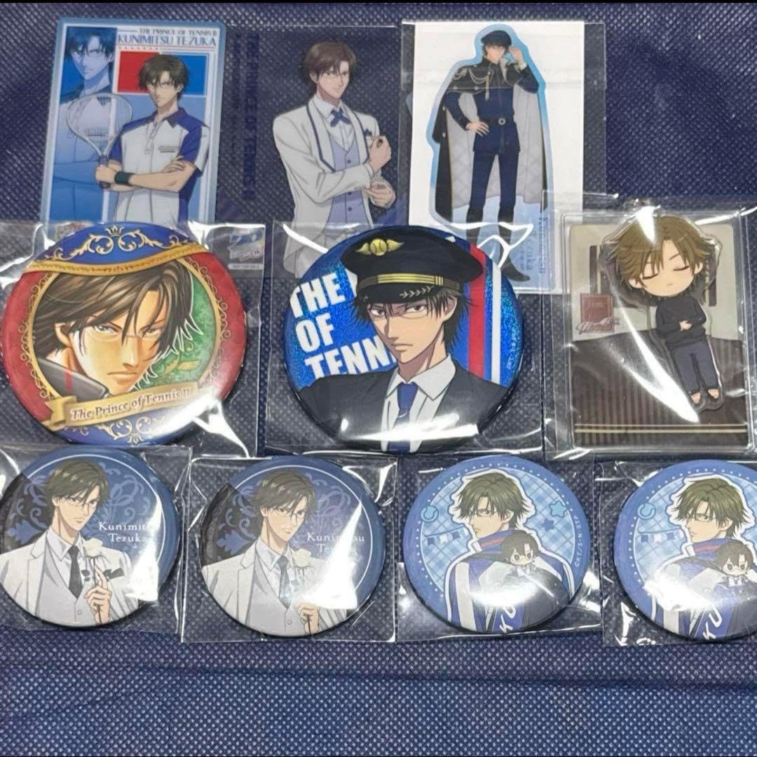 テニプリ 新テニ 手塚国光 缶バッジ まとめ マット 缶 バッジ
