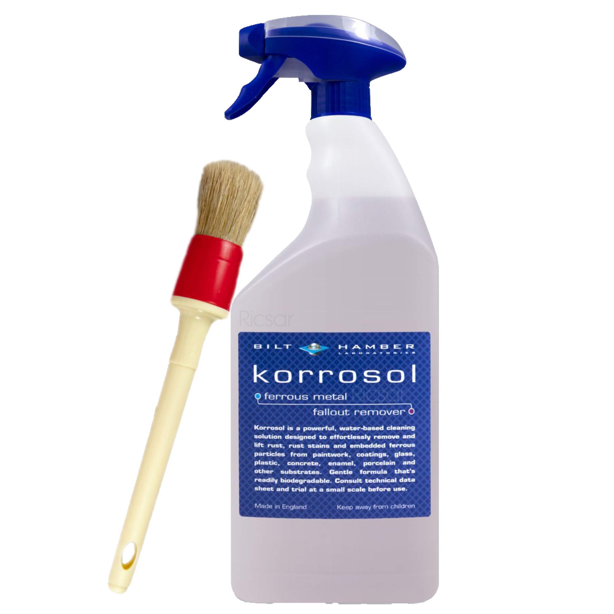 Bilt Hamber Korrosol Fallout Remover 1L + Bilt Hamber Wheel Brush