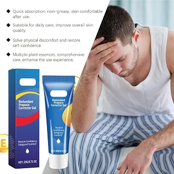 Phimosis Correction Gel, Phimosis Cream Men, Gel for Correcting the Phimosis Foreskin with Natural Ingredients, Correction Gel for Excessive Foreskin (3)