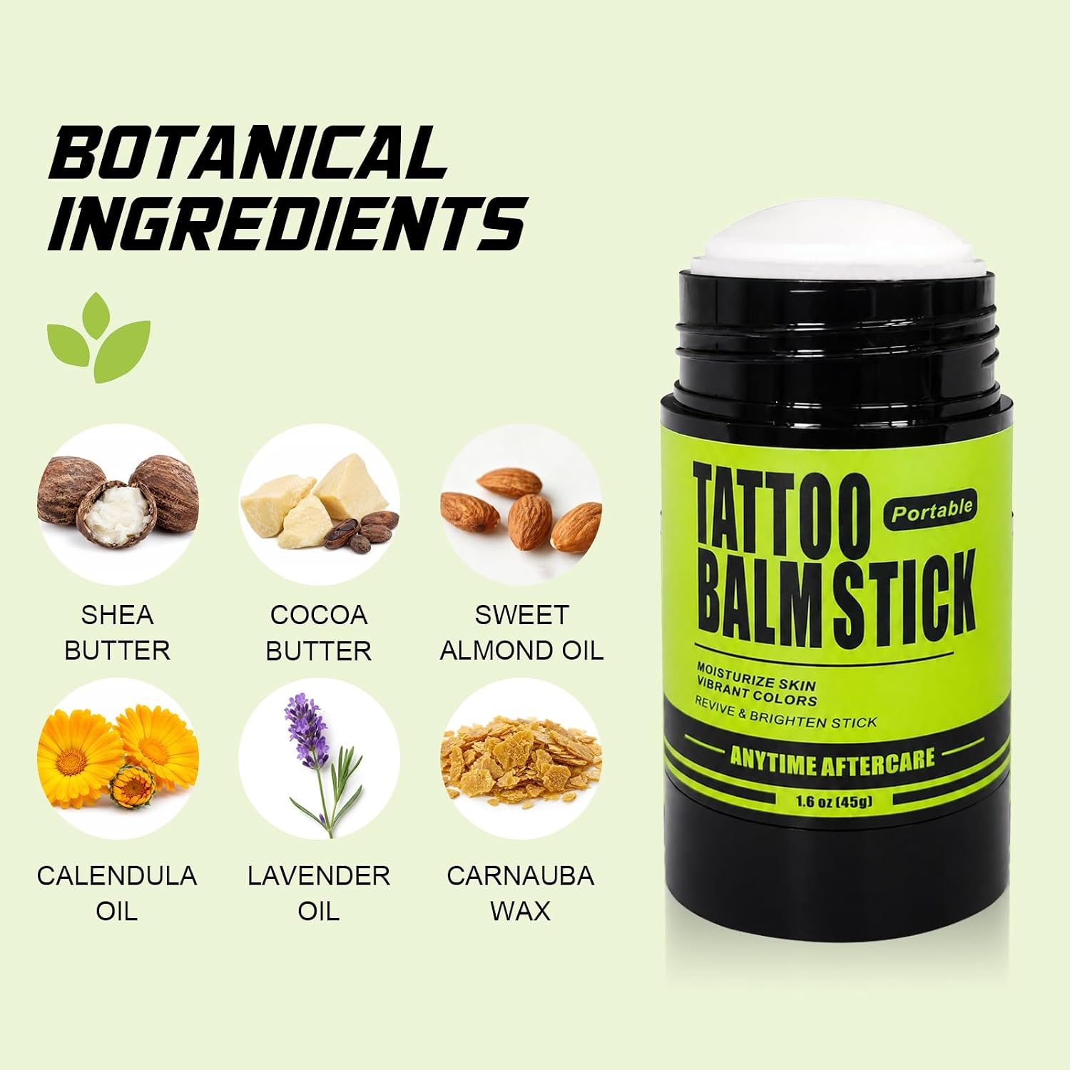 Tattoo Balm 1.6oz Hydrating Tattoo Aftercare Balm for New & Existing Tattoos Moisturizing Tattoo Moisturizer for Daily Tattoo Care, Artists, Studios & Enthusiasts