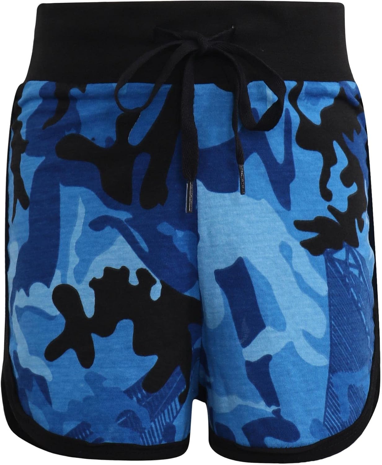A2Z 4 Kids Girls Shorts Set Camouflage Tape T Shirt Shorts Lightweight Comfortable Summer Vest Top Shorts Outfit Set Age 5-13