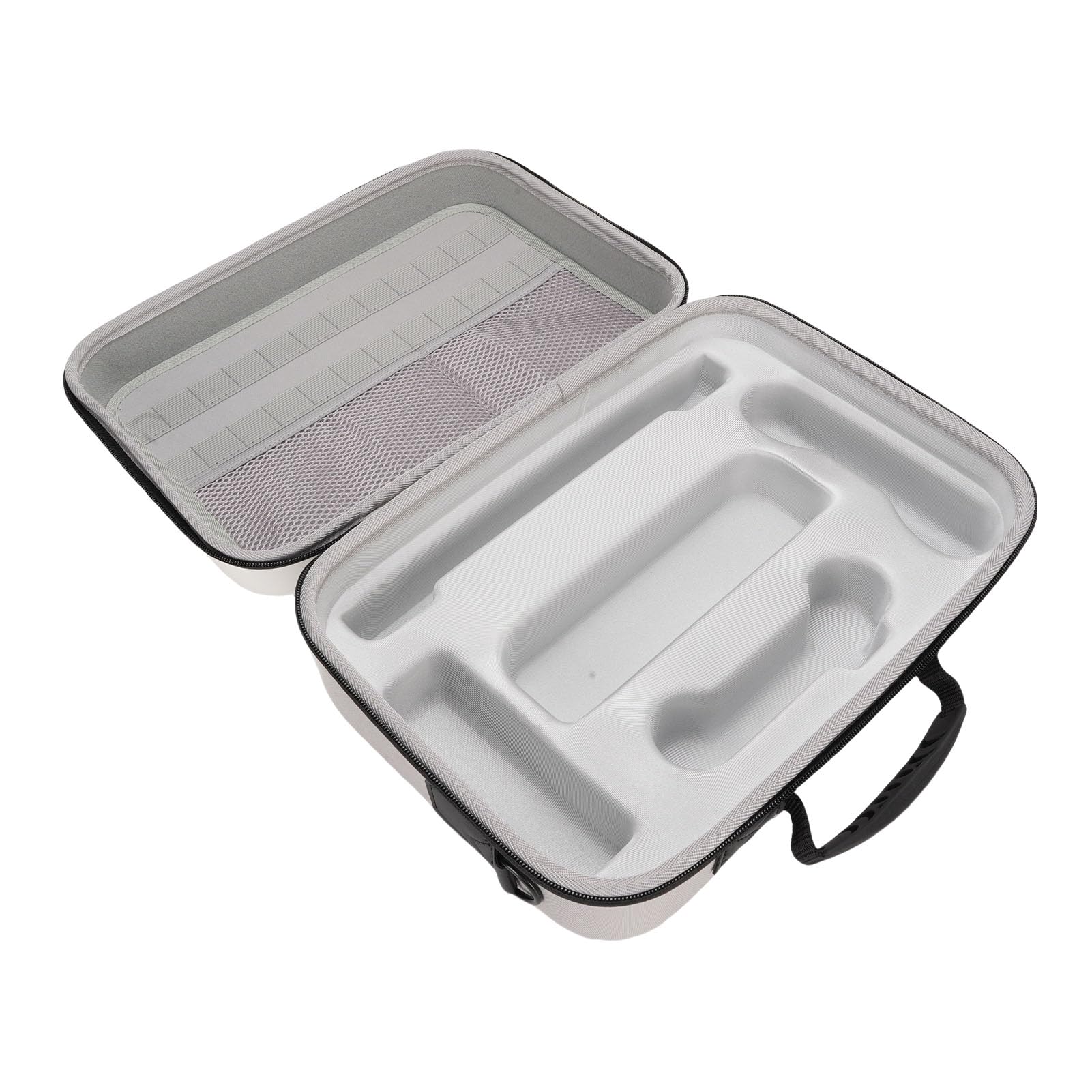 SENECESLI Bag di Console di Gioco, Custodia per L'interruttore 2 2025, Spazio di Viaggio di Protezione Protettiva con Slot di Carte da Gioco e Tasche a 2 Mesh, Spalla (WHITE)
