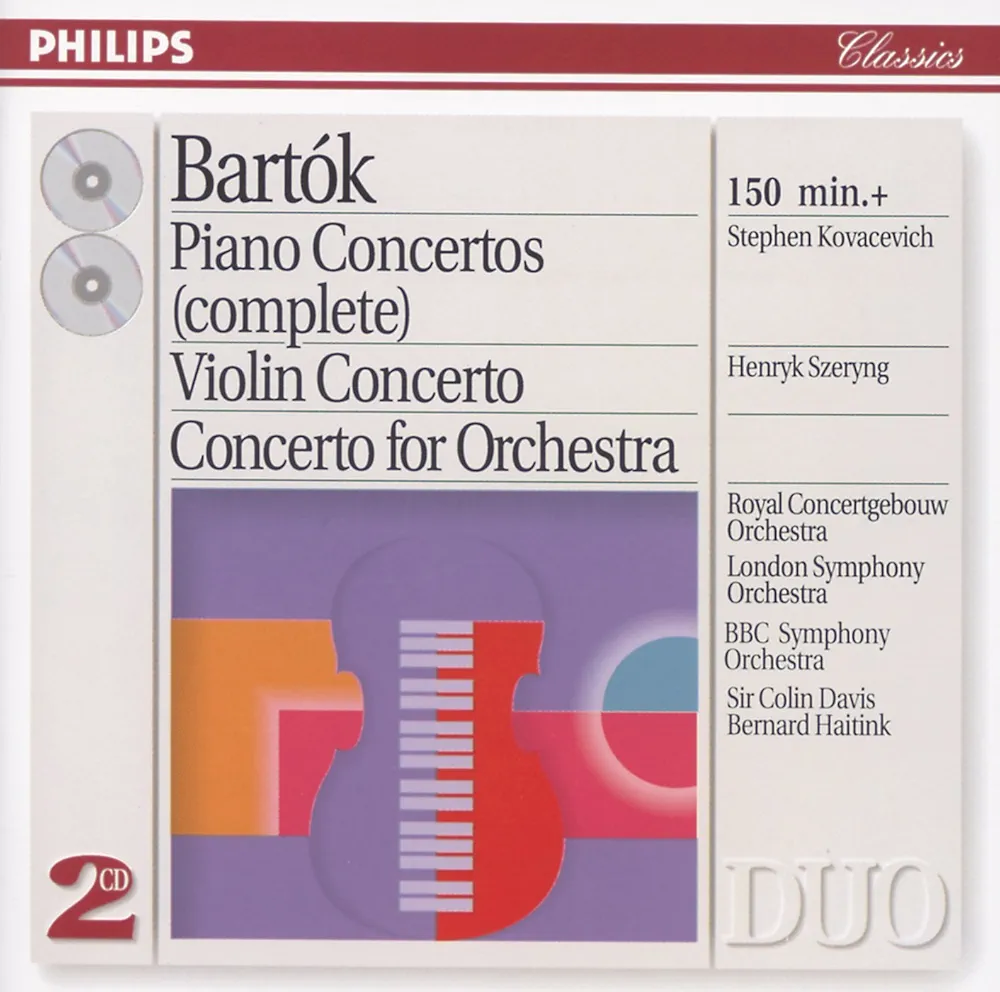 B.BARTÓK/ KONZERT  Nr.2 UNIVERSAL EDTION Bartok, Bela, Michael Tilson Thomas, London Symphony