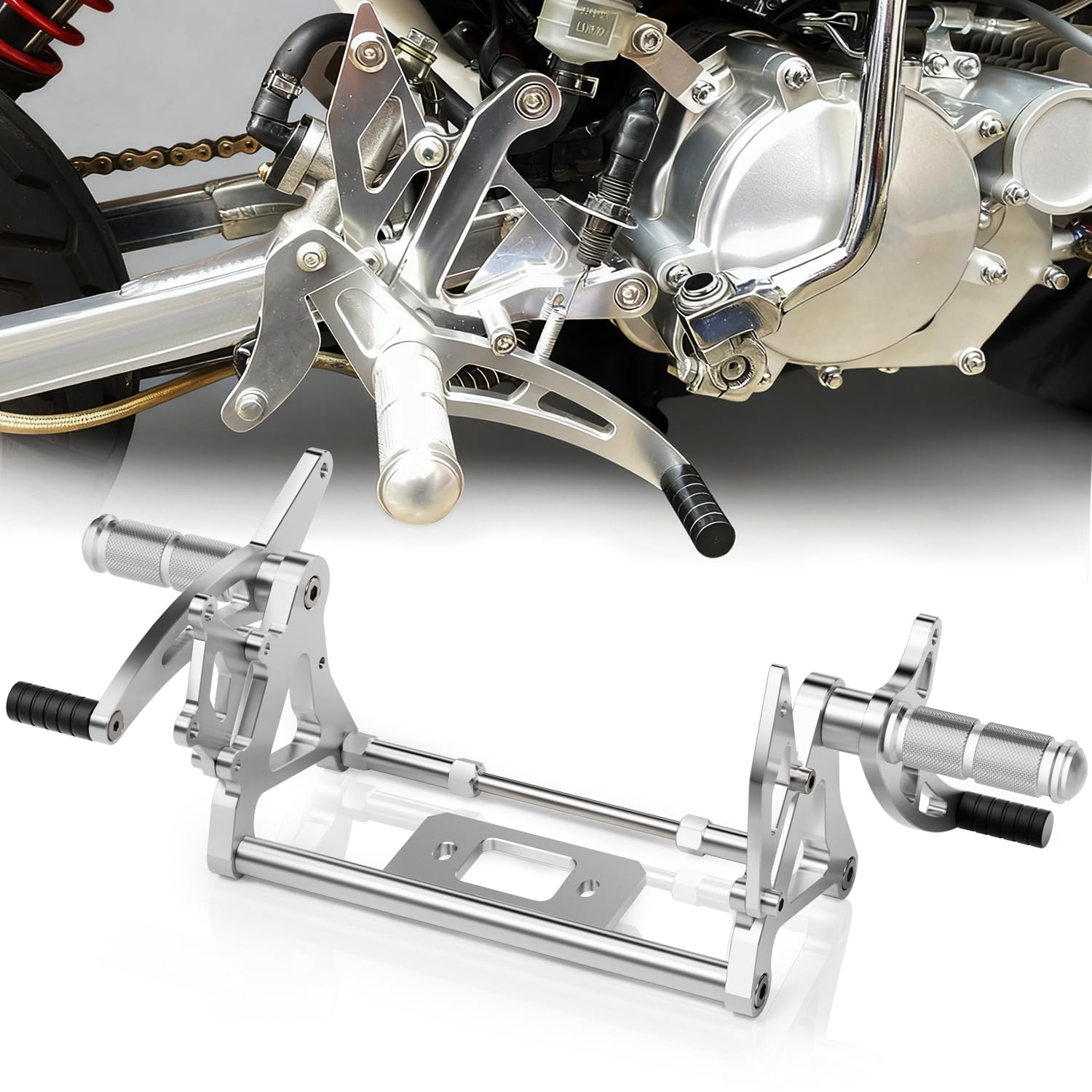 バックステップ 調整可能 CNC アルミ 適応車種:ホンダ Z50 モンキー Amazon | JIN YAO モンキー バックステップ 調整可能 Z50 モンキー