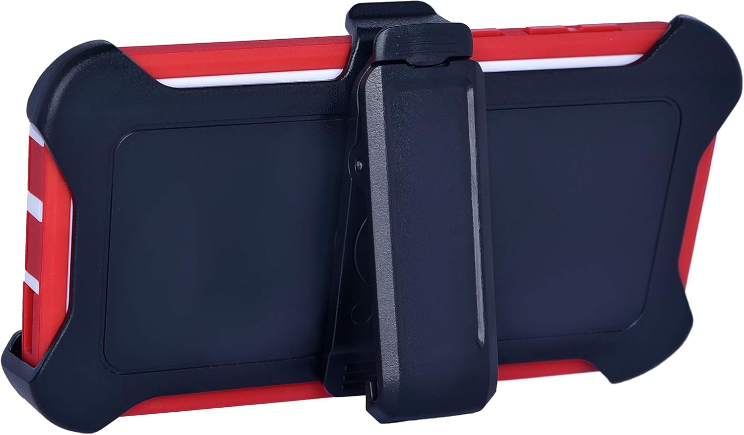 AlphaCell Cover Compatible with Samsung Galaxy S9 (Only) | Holster Case Series | Military Grade Protection with Carrying Belt Clip | Protective Drop-Proof Shock-Proof | Red/White