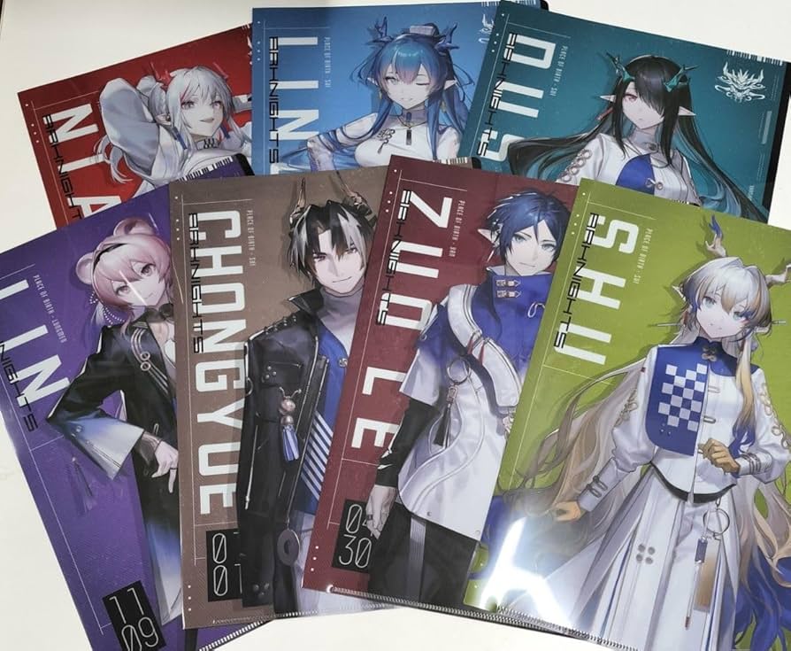 アークナイツ ローソンコラボ アクリルスタンド(全7種 コンプリートセット) アークナイツ』ローソンコラボ アクリルスタンド(全7種