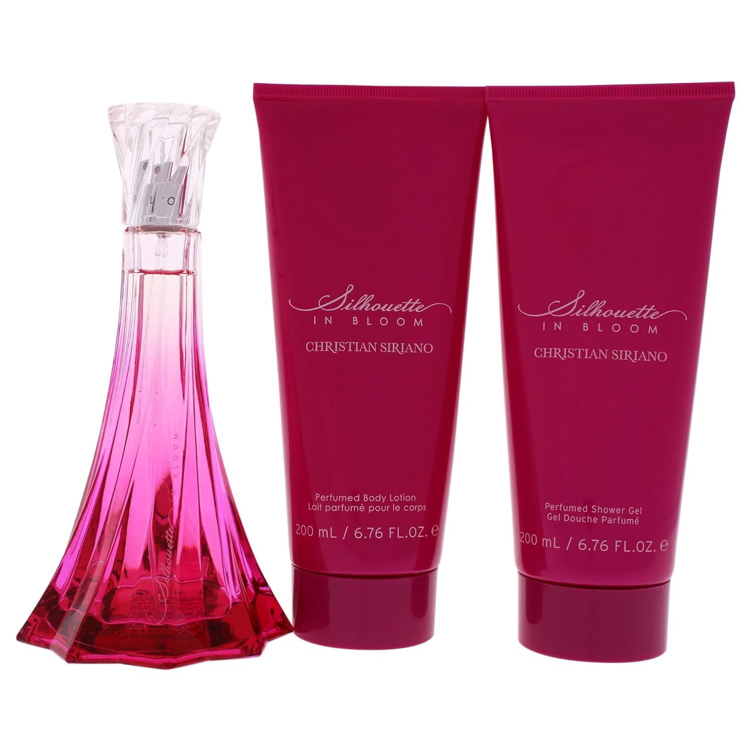 Silhouette In Bloom by Christian Siriano for Women - 3 Pc Gift Set 3.4oz EDP Spray, 6.7oz Perfumed Body Lotion, 6.7oz Perfumed Shower Gel - Image 2