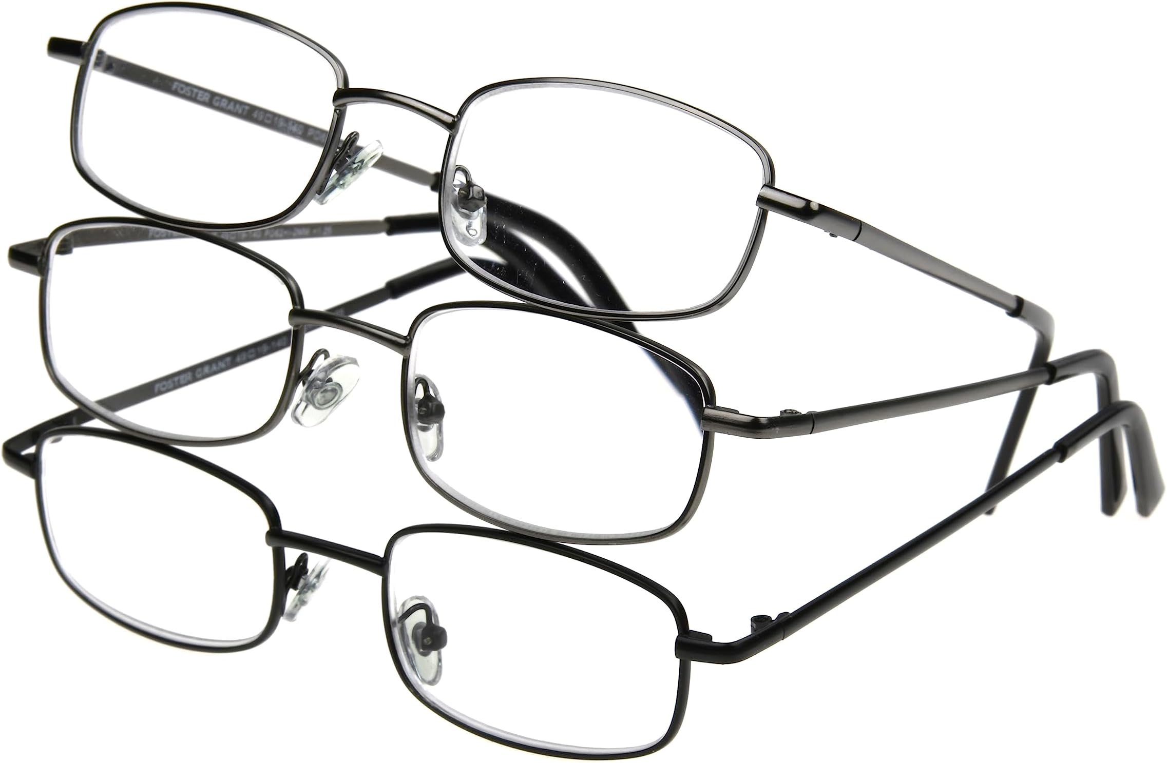 mens Council Rectangular Reading Glasses