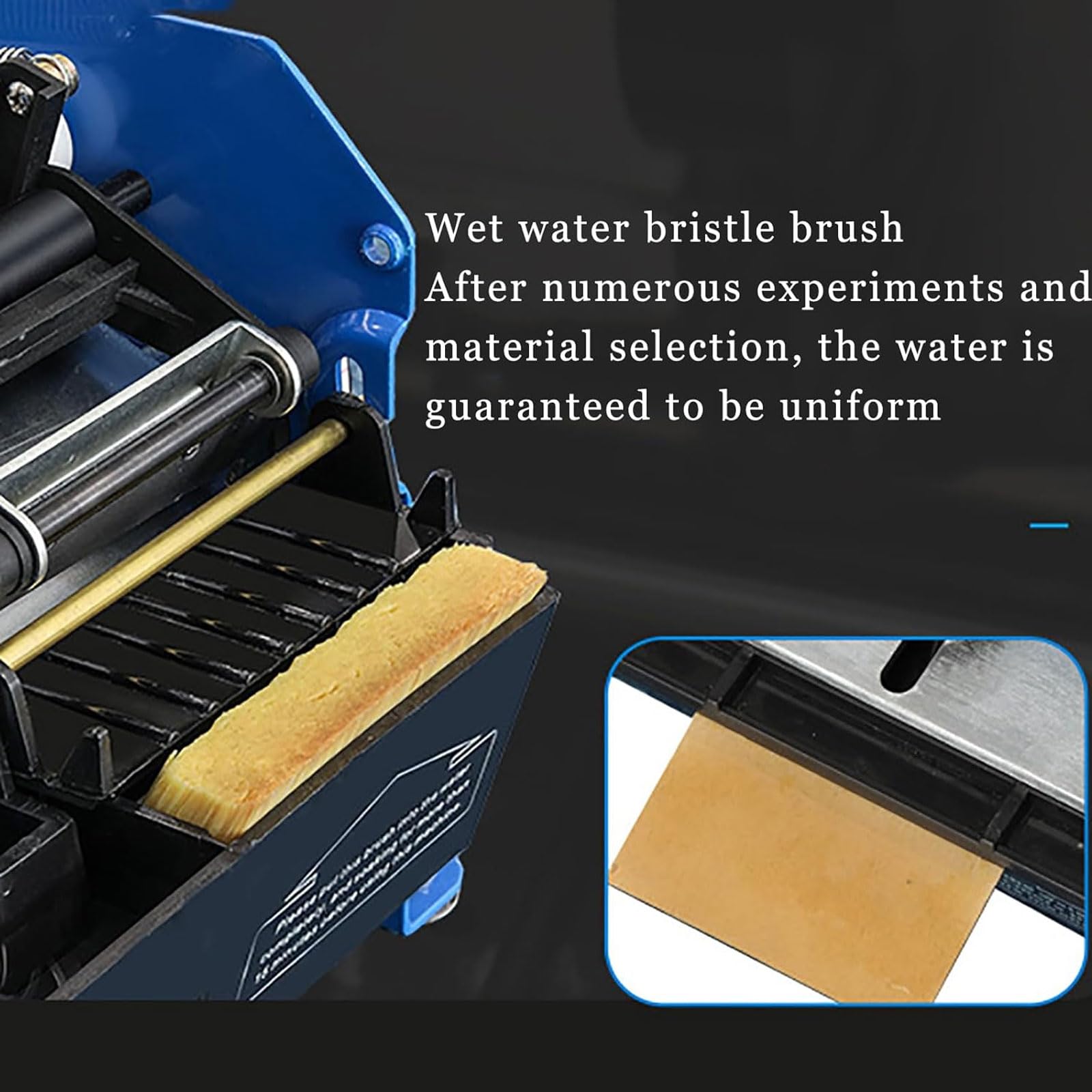 Dispenser di nastro attivato dall'acqua, macchina semiautomatica per tagliare nastro kraft, con lunghezza e larghezza di taglio regolabili, manico per risparmiare manodopera per ufficio e imballaggio