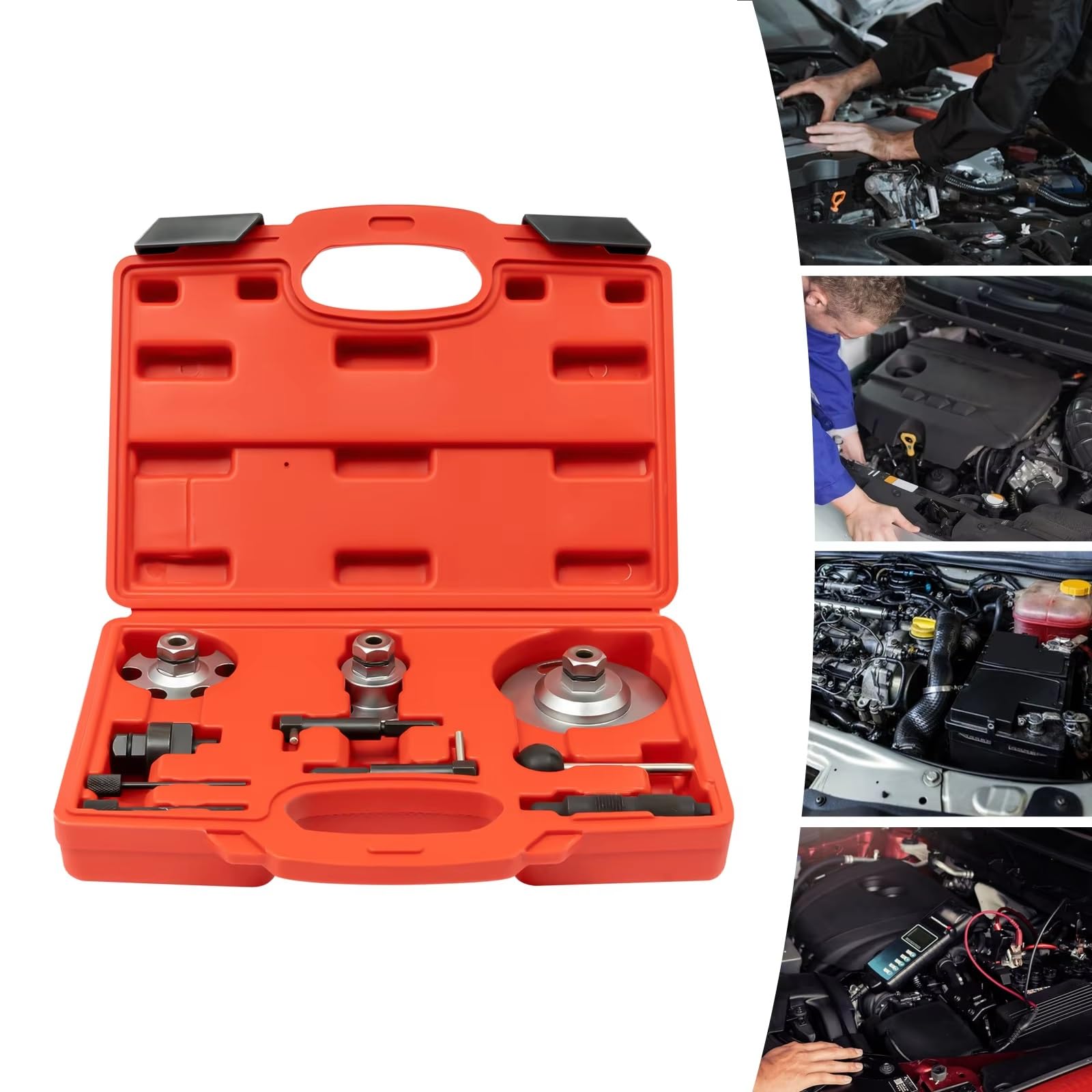 Set Strumenti Messa Fase Kit di Strumenti per La Messa in Fase del Motore Compatibile con Touareg per Phaeton 2006 2007 2008 2009 2010 2011 2012 2013 2014 2015 2016 3.0 V6 per TDi
