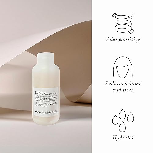 Miniatura 3 de Davines LOVE - Controlador de rizos, crema domadora y relajante para cabello muy rizado y ondulado, fórmula definidora de rizos antiencrespamiento,