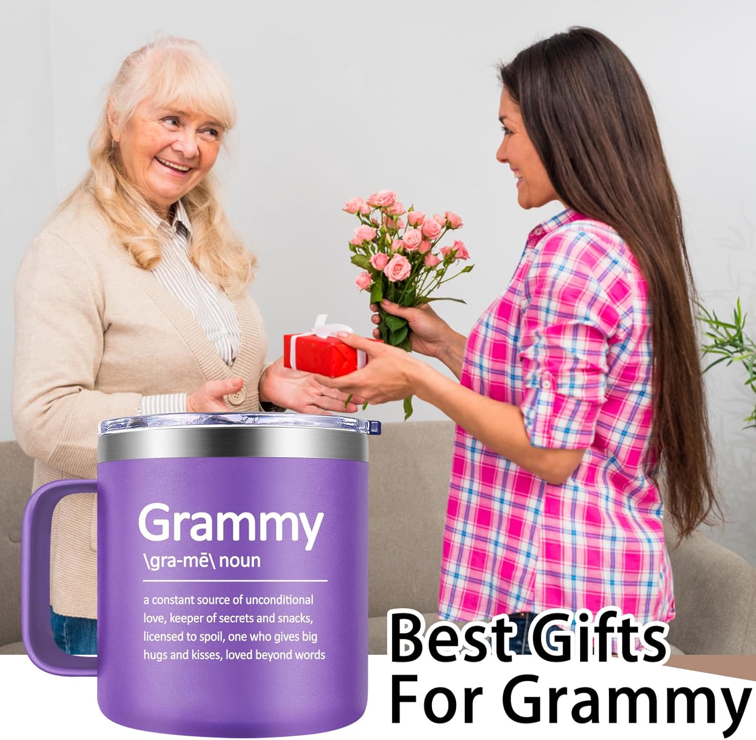 Grammy Gifts - Grammy Coffee Mug 14 oz - Grammy Mothers Day Gift - Birthday, Christmas Gifts for Grammy - Image 3