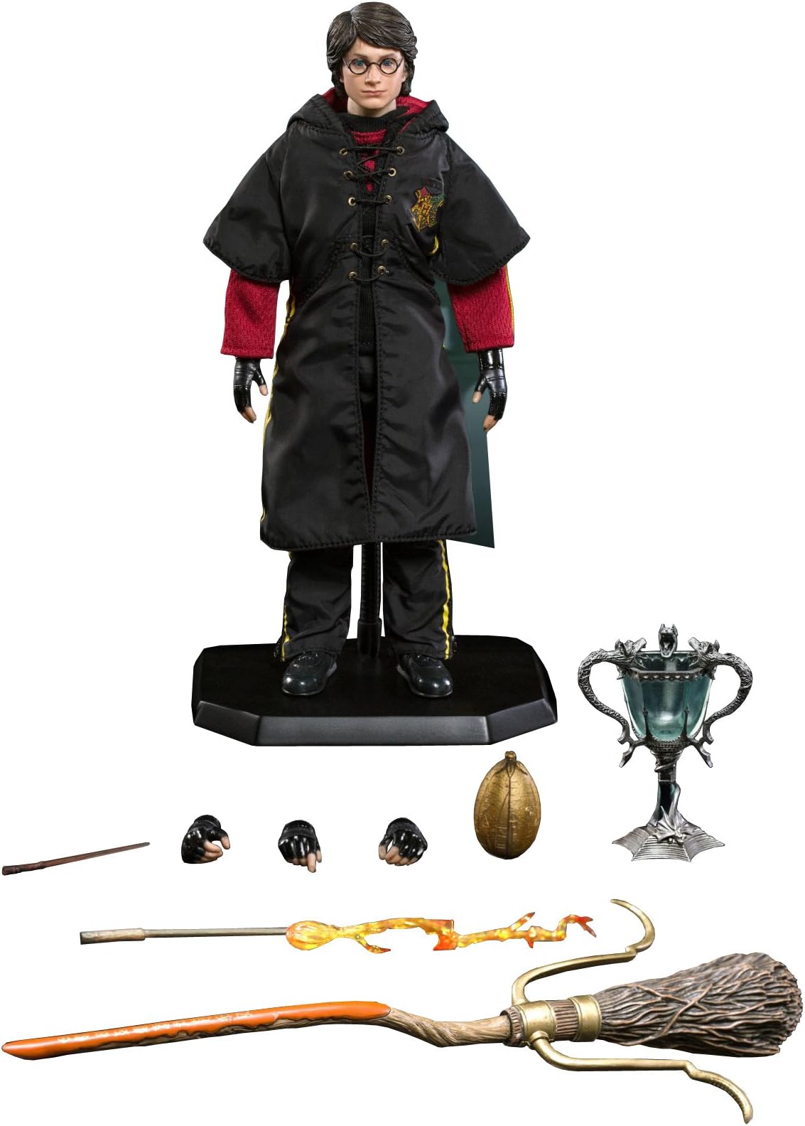 Star Ace Toys Harry Potter & The Goblet of Fire: Harry Potter Triwizard Tournament Version A with Flash Wand 1: 6 Scale Action Figure