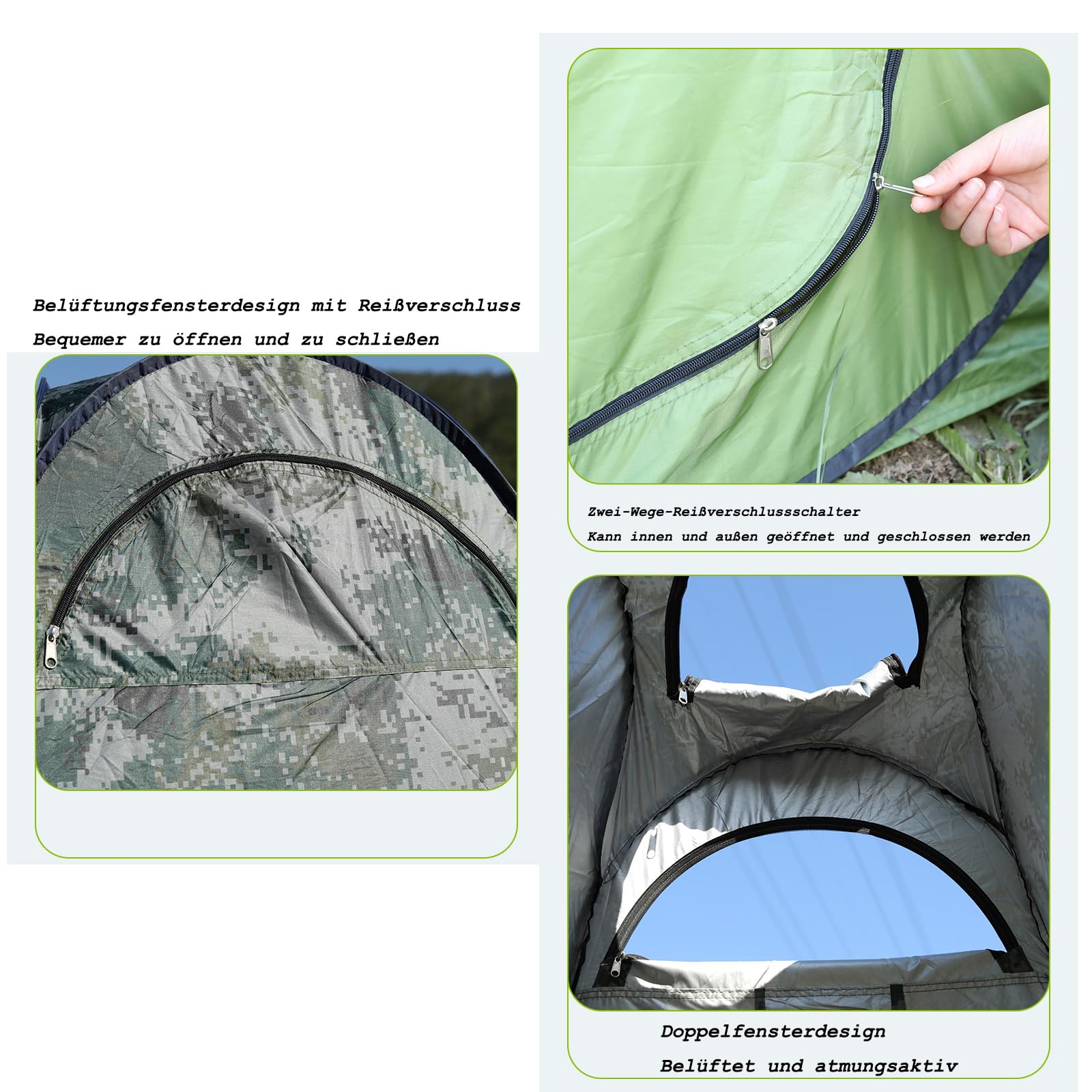 Tenda per WC da campeggio, da doccia, pop-up, per esterni, mobile, per doccia, spogliatoio, da campeggio, WC (colore arancione, 120 x 120 x 190 cm)