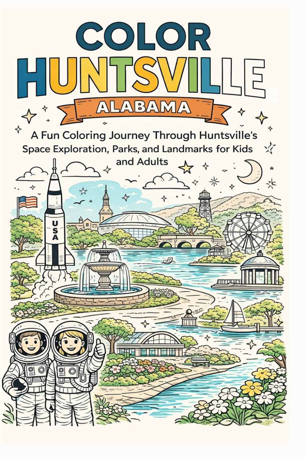 Color! Huntsville: Rockets, Landmarks & Space City Fun for Kids