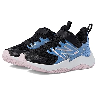 New Balance Kids Rave Run v2 Bungee Lace with Hook and Loop Top Strap (Little Kid/Big Kid) Girl