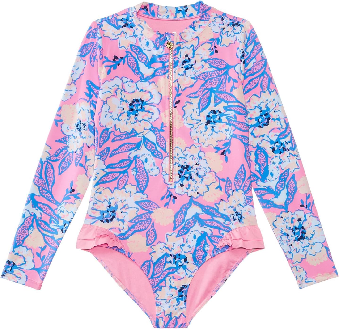 Lilly Pulitzer Girls' Denning Rashguard UPF 50+ (Toddler/Little Kids/Big Kids)