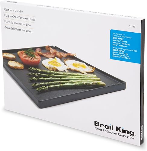 Miniatura 7 de Broil King 11237 - Plancha serie Gem 300 y Porta Chef 320
