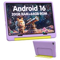 MUTSAY Tablet Bambini 10 Pollici Android 16 Tablets PC 20 GB RAM 64 GB ROM IPS1280x800