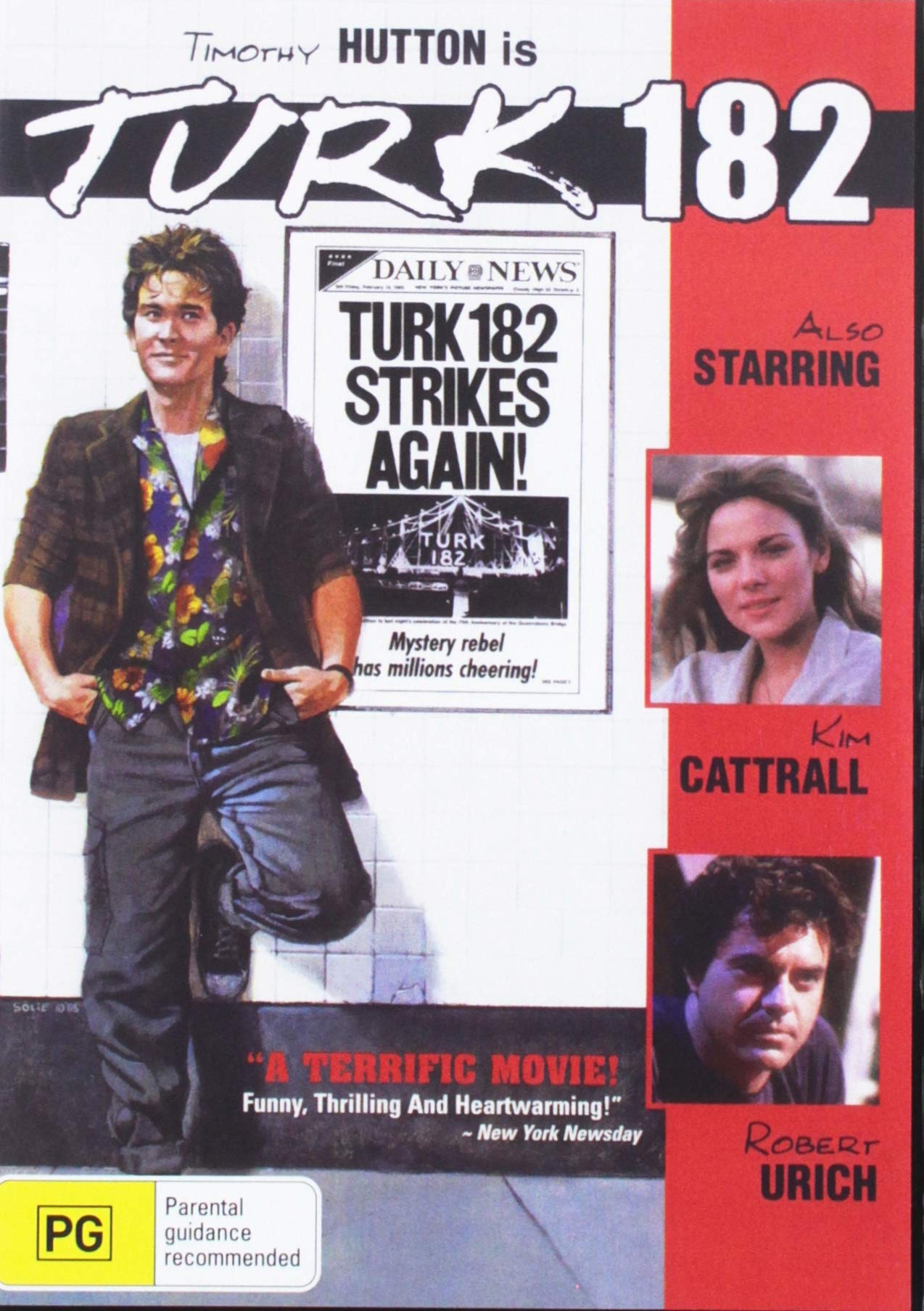 DVD Turk 182 de importación USA una joya del cine de los 80 para coleccionistas