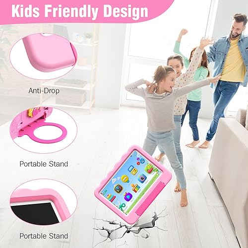 Miniatura 5 de Tableta para niños de 10 pulgadas Android 15 para niños de 14 (6+8) GB 64 GB de CPU Octa-Core, tabletas para niños pequeños con mucho contenido