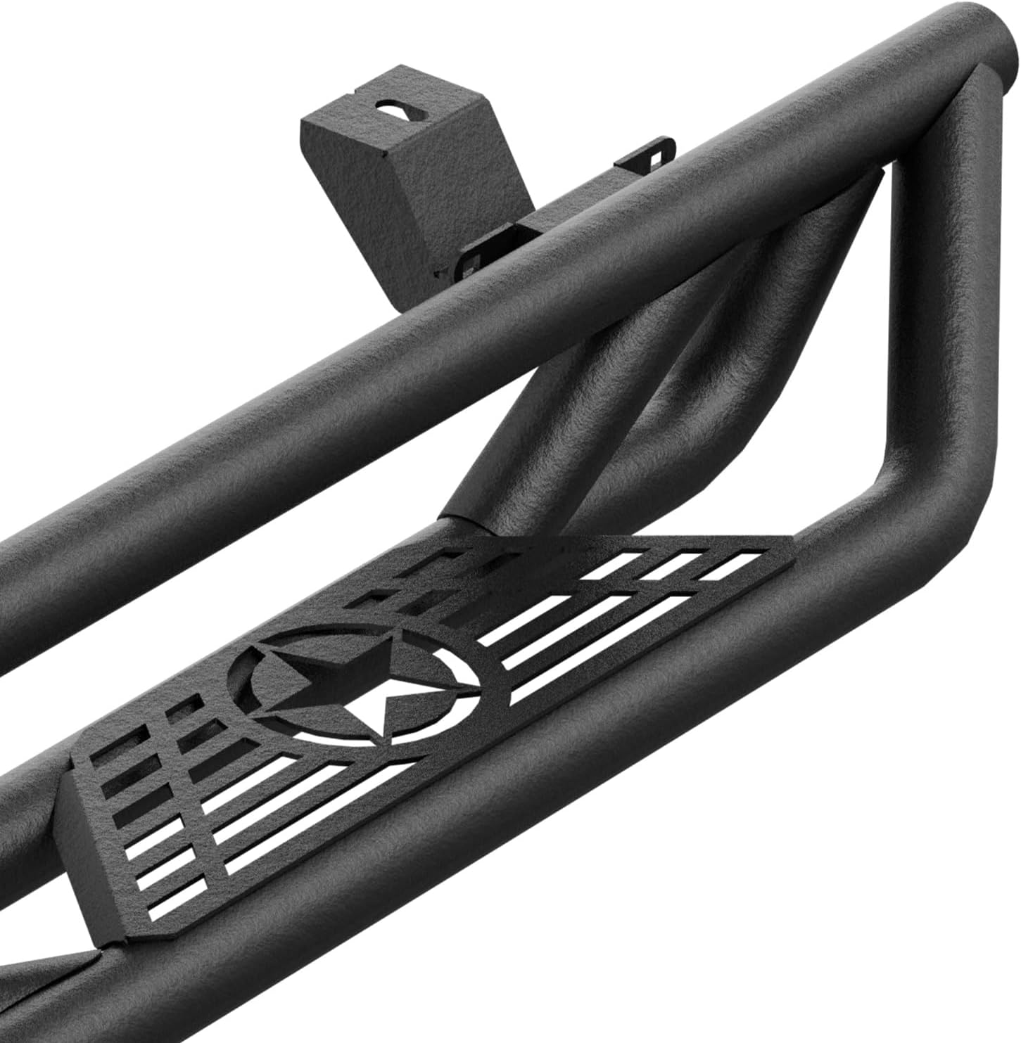 Running Boards Drop Side Steps Compatible with 2018 2019 2020 2021 2022 2023 2024 2025 2026 Jeep Wrangler JL JLU Unlimited 4 Doors, Heavy-Duty Steel Nerf Bars Step Plates Rock Slider Rail