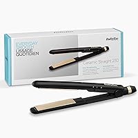 BaByliss Piastra Capelli Ceramic Straight, Multi-voltaggio