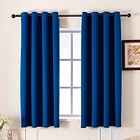 Vista 69 de Pickluc - Paneles de cortinas opacas con ojales, cortinas para bloquear la luz para el dormitorio, aisladas térmicamente, reducción de ruido