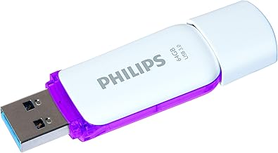Philips Snow Edition Super Speed 3.0 USB Flash Drive USB Flash Drive 64GB for PC, Laptop, Computer Data Storage, Read Speed up to 100MB/s