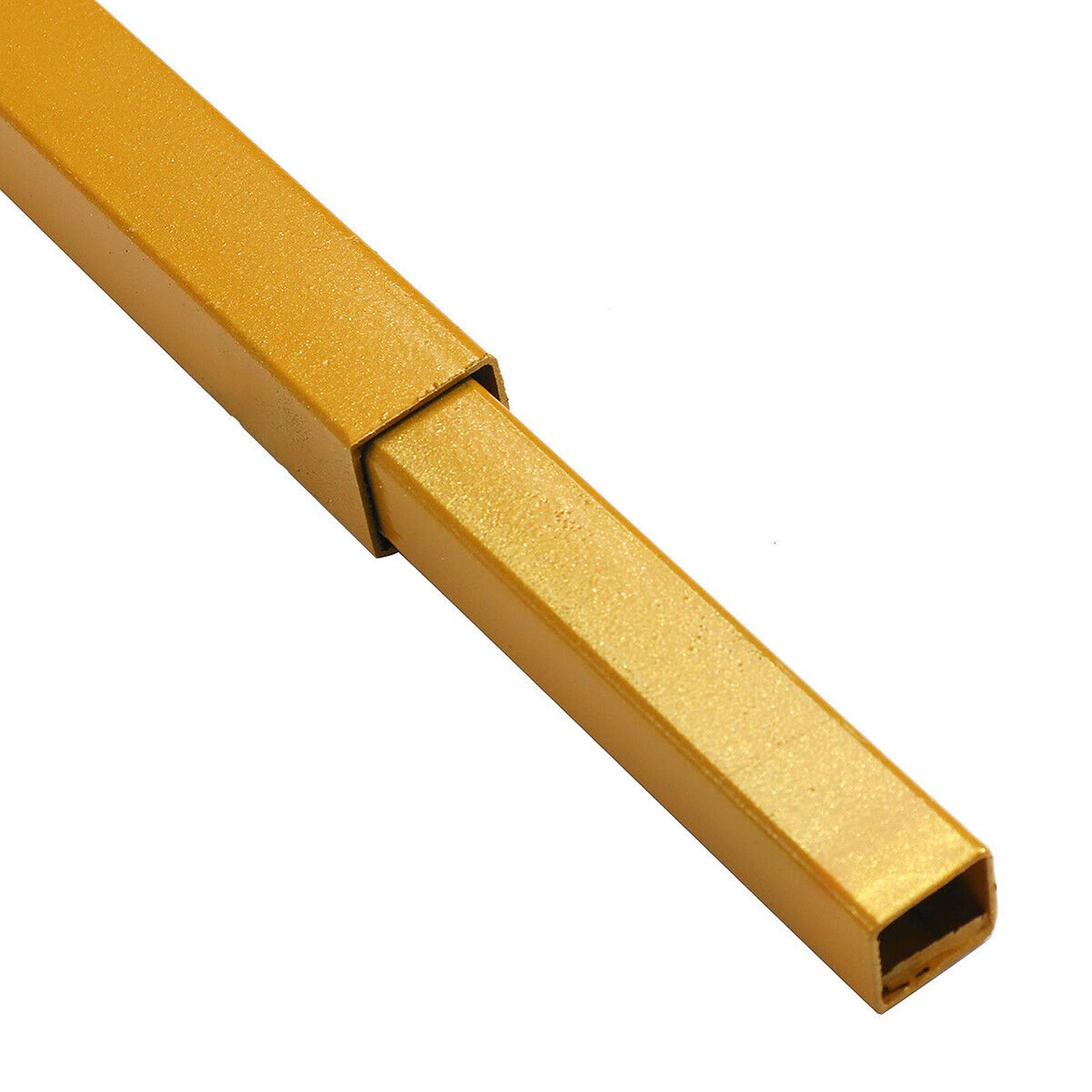 2 x 1,5 m - En métal doré - Pour porte de mariage - Décoration florale, mit Spurstange, fer