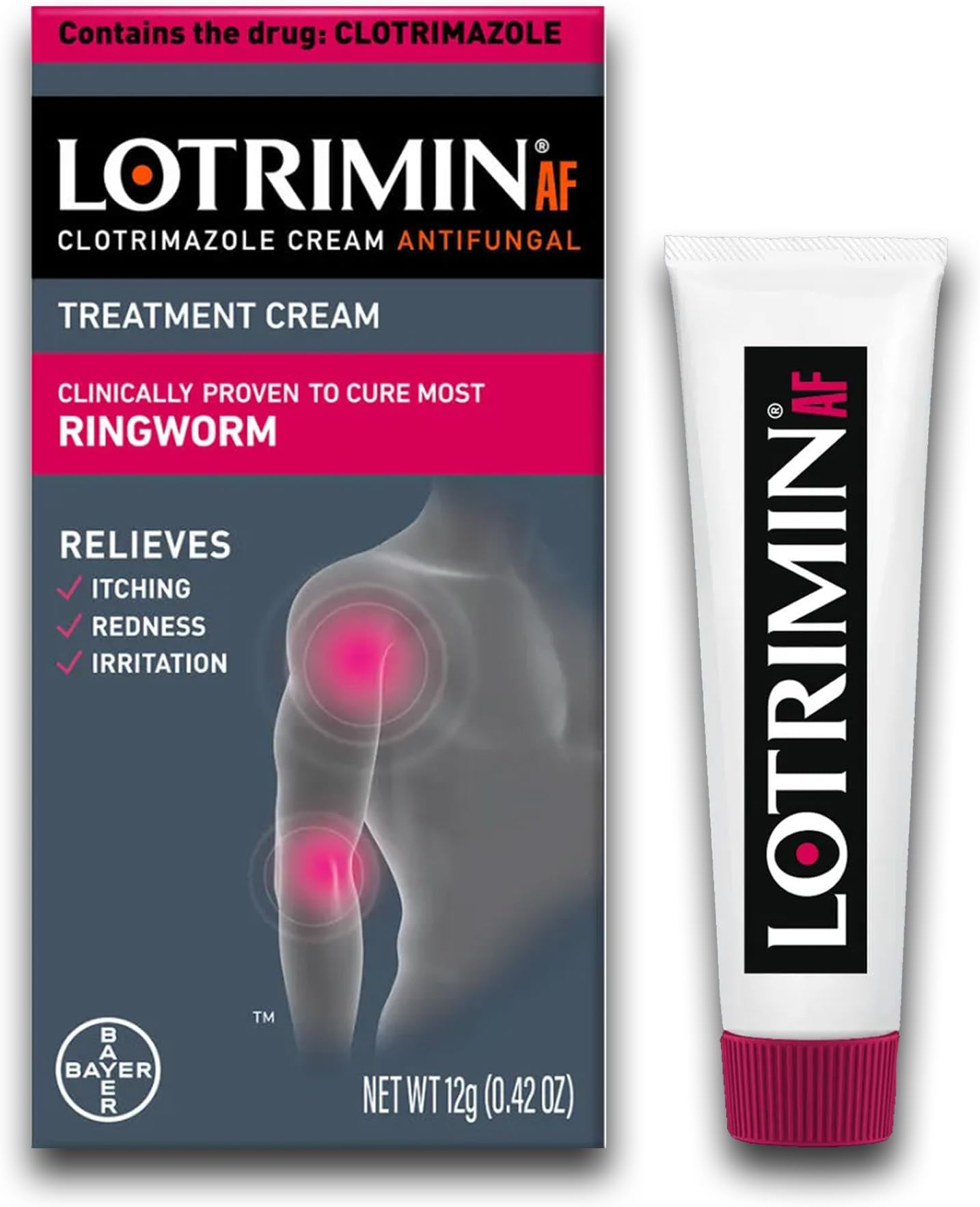 Lotrimin Antifungal Ringworm Cream 0.42 oz