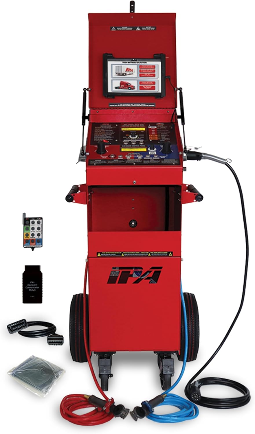 Innovative Products of America #5710A-T10 Alpha MUTT (2nd Gen) with ABS and Tablet, Shop Model (Standard 10" Tablet) Red