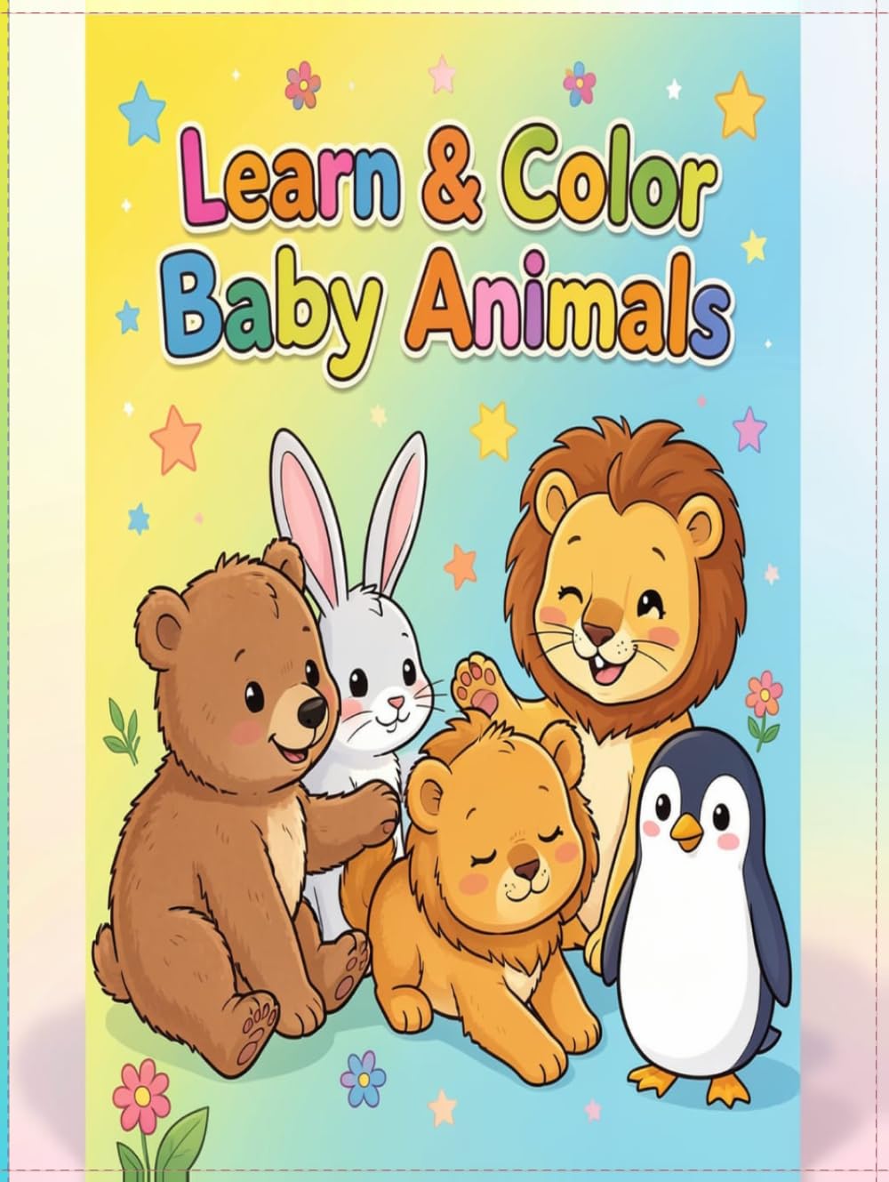 Learn & Color Baby Animals