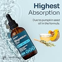 Vista 4 de Magnesium Complex Plus 2 fl oz Liquid Drops - Advanced Magnesium Citrate, Glycinate, L-threonate with Vitamins B6, D, C Supplement - High Potency