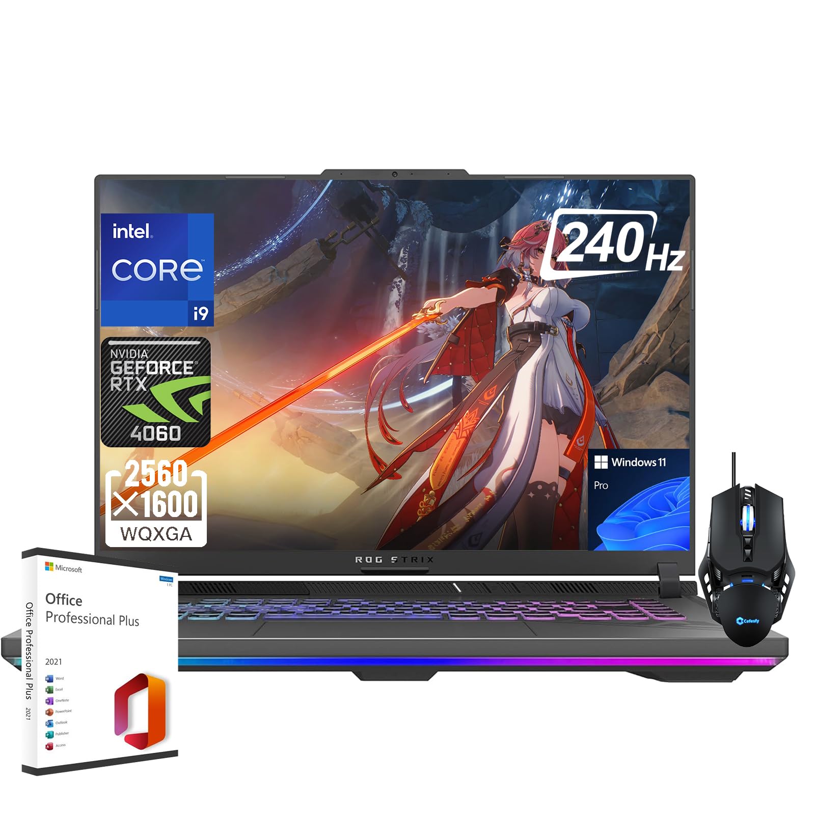 Amazon.com: ASUS 2024 ROG Strix G16 Gaming Laptop - GeForce RTX